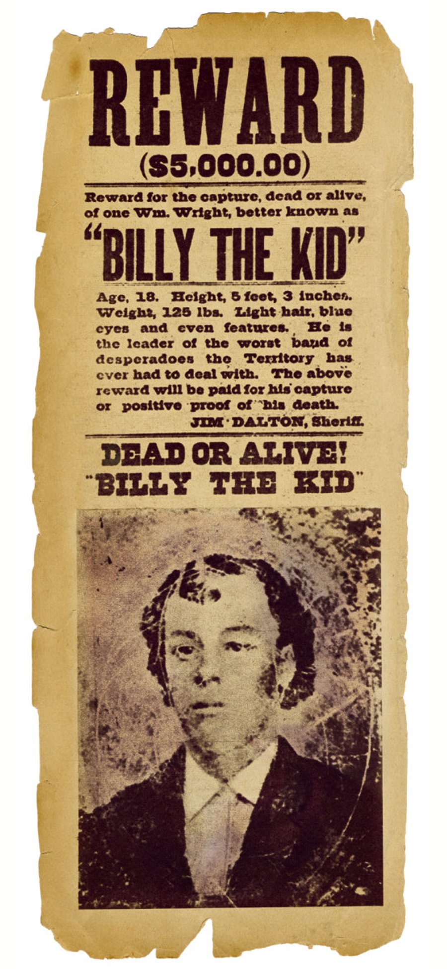 William Henry Roberts Aka Billy The Kid