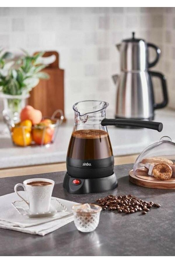 6. Küçük bir Türk kahve makinesi almak isteyenler bu makineyi daha önce gördünüz mü?