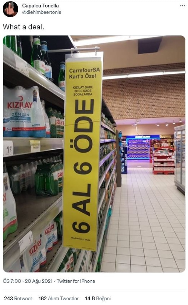 12. Son dönemlerde marketlerin kampanyaları: