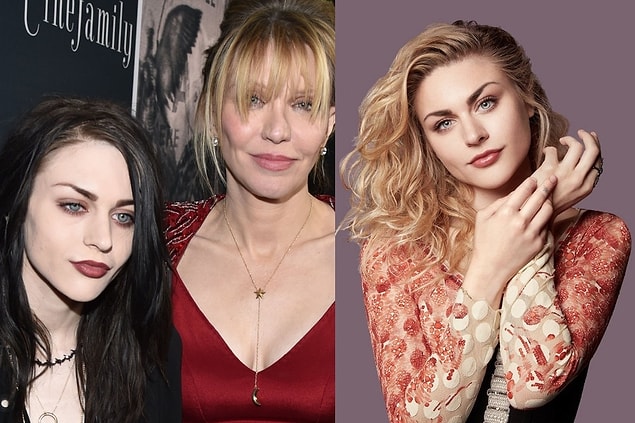 3. Dünyanın en merak edilen ünlü çocuklarından olan Frances Bean Cobain, ergenliğinde tam da rock yıldızı bir anne babanın çocuğu olduğunu gösteriyordu.