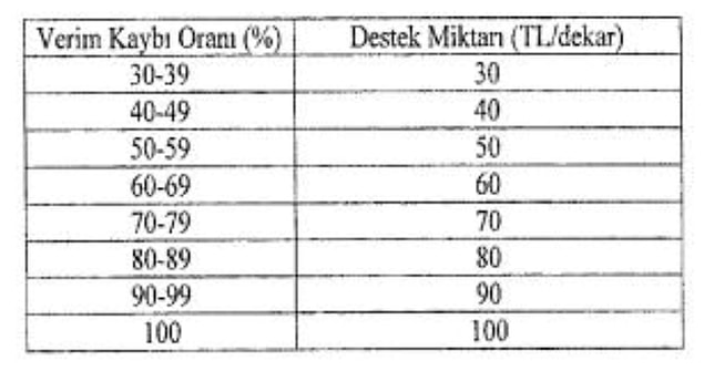 İşte destek miktarları 📌