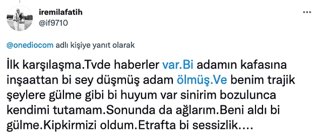 1. Onlar da o anları bizlerle paylaştılar;