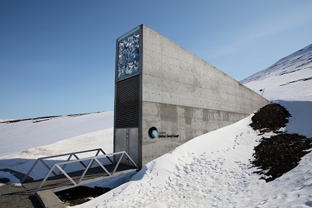 4. Svalbard Küresel Tohum Deposu (Norveç)
