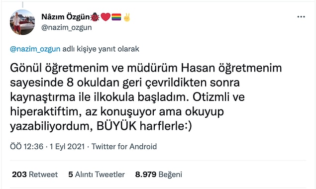 Nazım ve Gönül öğretmenin hikayesi: ⬇️
