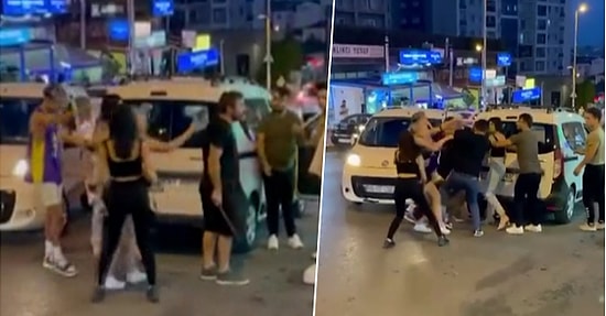 Kendilerine Laf Atıldığını İddia Eden TikTok Fenomenleri Sopalı Kavgaya Tutuştu