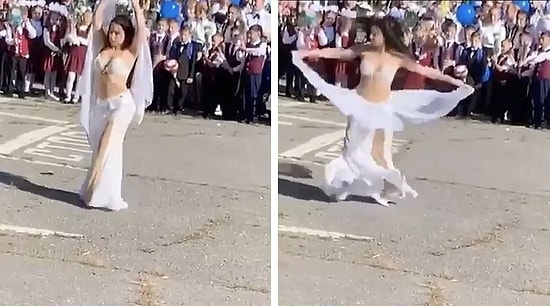 В Хабаровске учительница выступила с танцом живота перед первоклашками в честь 1 сентября