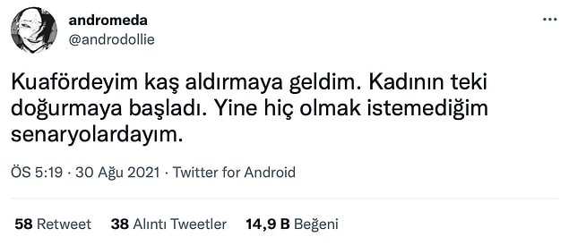 1. Bir kaş aldıracaktık, konu nerelere geldi...