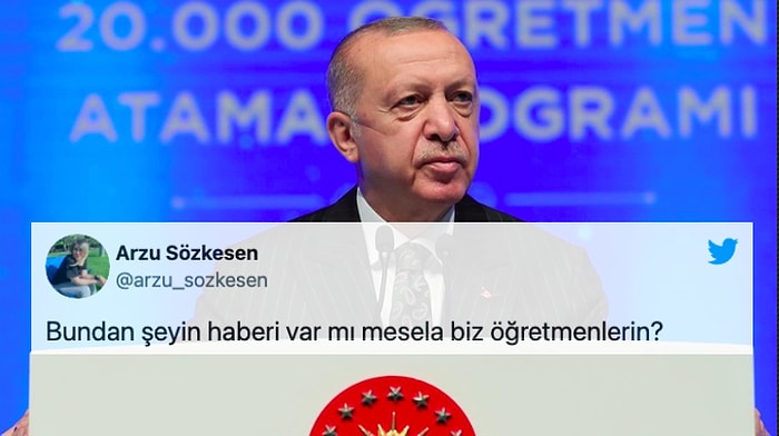 Erdoğan'ın 'Avrupa'da Öğretmenlerin Yarısı İş Stresi Yaşarken Bizde Yüzde 20' Açıklaması Tepki Çekti