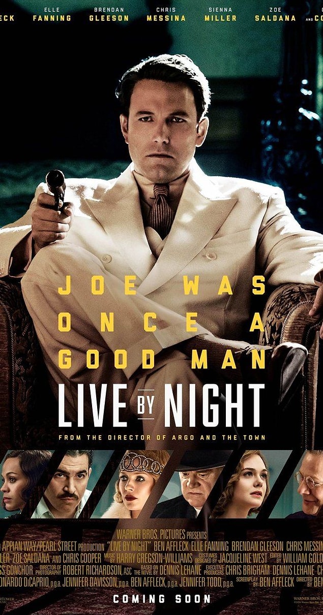 9. Live by Night / Gecenin Kanunu (2016) - IMDb: 6.4