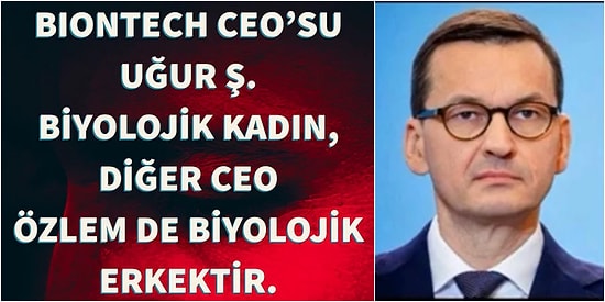 Uğur Şahin'in Biyolojik Kadın, Özlem Türeci'nin de Erkek Olduğuna Dair Komplo Teorisi Beyninizi Yakacak