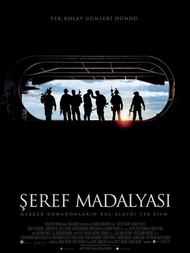 14. Act of Valour / Şeref Madalyası (2012) IMDb: 6.5