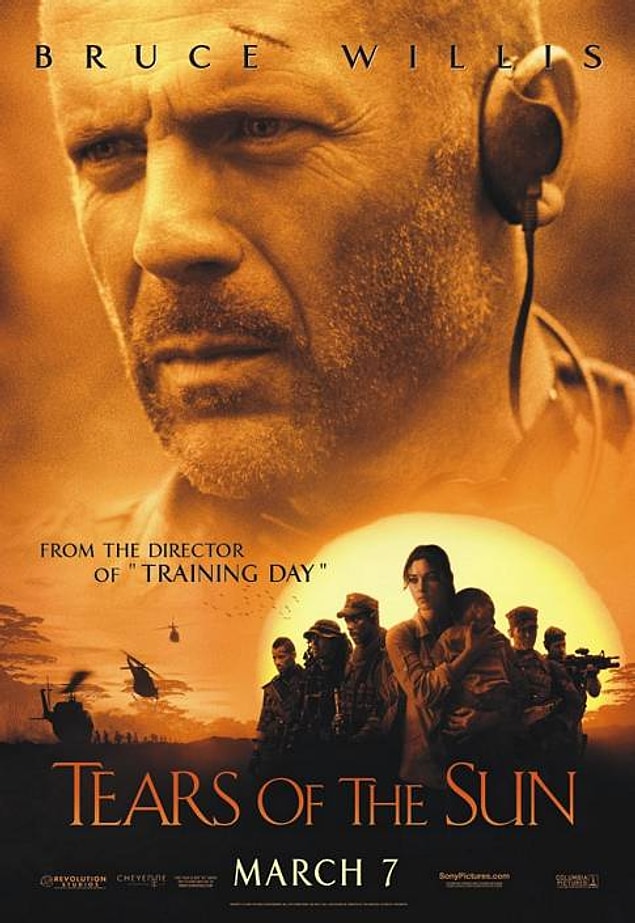 11. Tears of The Sun / Güneşin Gözyaşları (2003) IMDb: 6.6
