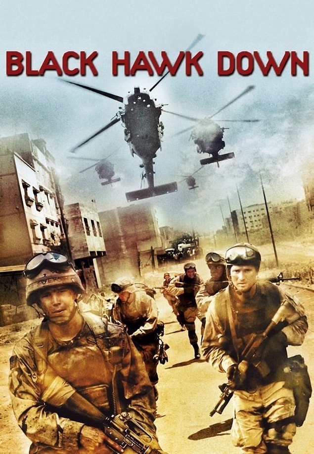 3. Black Hawk Down / Kara Şahin Düştü (2001) IMDb: 7.7
