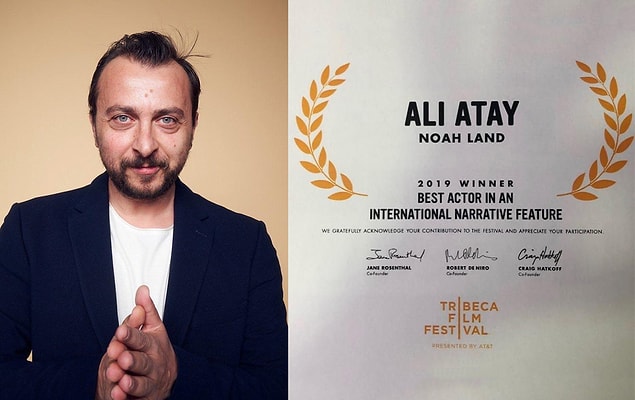 Bir yandan oyunculuğa da devam eden Atay, Nuh Tepesi'ndeki rolüyle Robert De Niro imzalı bir ödül kazandı.