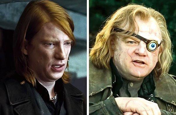 14. Hepimizin severek izlediği 'Harry Potter' serisinde Alastor karakterine Brendan Gleeson, Ron Weasley'nin abisi Bill Weasley karakterine ise oğlu Domhall hayat verdi.
