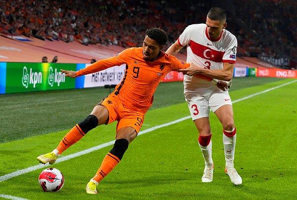 A Milli Futbol Takımımız, 2022 FIFA Dünya Kupası Avrupa Elemeleri G Grubu 6. maçında Hollanda karşısında dağıldı.