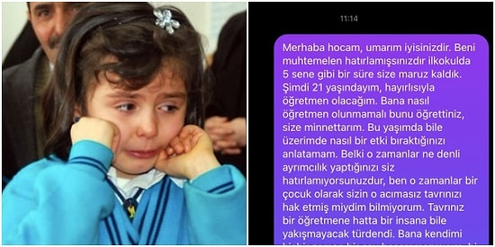 Kendisinde Travma Yaratan Öğretmenine Yıllar Sonra Kallavi Bir Mesaj Gönderen Genç Kadının Yaşadıkları