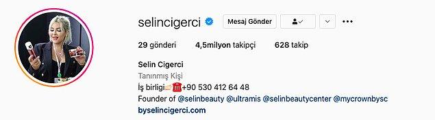 Selin Ciğerci'nin sosyal medya hesaplarından anında 'Çıra' soyadını silmesi de gözlerden kaçmadı.