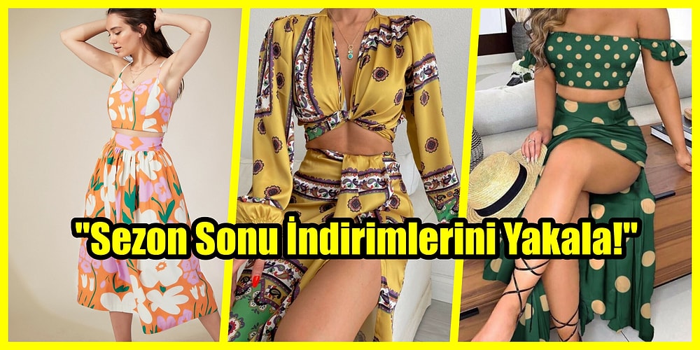 2021 Yazının Modası: Ortalığı Kasıp Kavuran Büstiyer Etek Takımlar