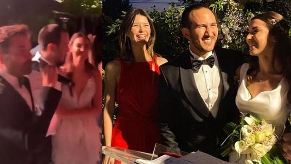 11. Ünlü oyuncu Beren Saat'in trafik kazasında hayatını kaybeden eski sevgilisi Efe Güray'ın kardeşi Yaman Güray, önceki akşam evlendi.