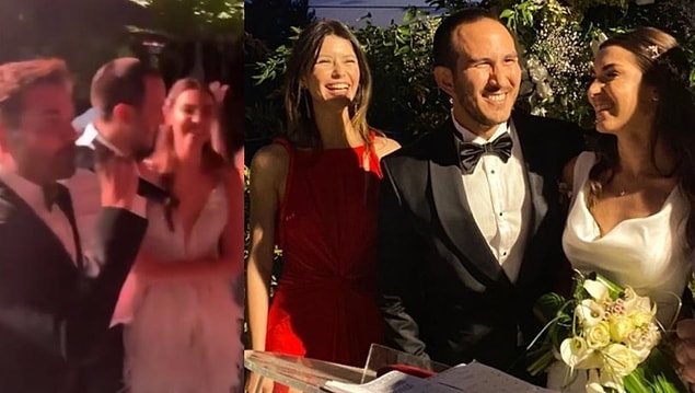 11. Ünlü oyuncu Beren Saat'in trafik kazasında hayatını kaybeden eski sevgilisi Efe Güray'ın kardeşi Yaman Güray, önceki akşam evlendi.