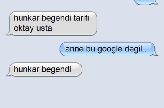 5. Peki aile büyüklerinin mesajlaşırken yaptığı yanlışlara güler misin?