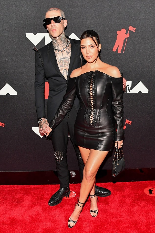2. Travis Barker & Kourtney Kardashian