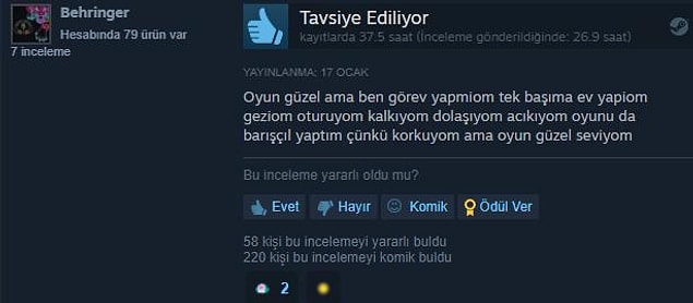 3. Bu oyun bağımlılık yapıyor.