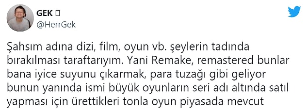 4. Kimi yapımlar için remake/remastered sürümleri epey iyi olsalar da çoğu oyun için durum tam da böyleymiş gibi.