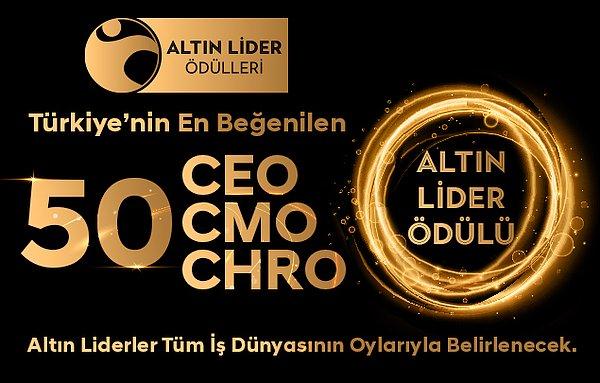 Global Marketing Summit 2021’in ardından, Türkiye’nin “En Beğenilen 50 CEO’su” ve Türkiye’nin “En Beğenilen 50 CMO”sunun seçileceği 2021 Altın Lider Ödülleri de sahiplerini bulacak.