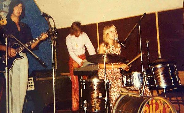 11. Rock grubu provası, Diyarbakır, 1970.