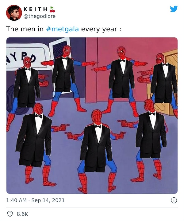 8. Мужчины каждый год на Met Gala