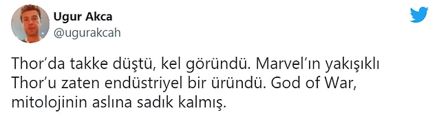 8. Kimi oyuncular da bu Thor üzerinden Marvel'ın yıllardır önümüze sunduğu tasviri irdelediler.