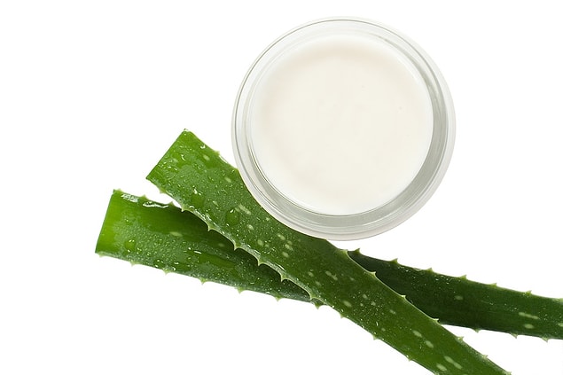 5. Salatalık ve Aloe Vera Maskesi
