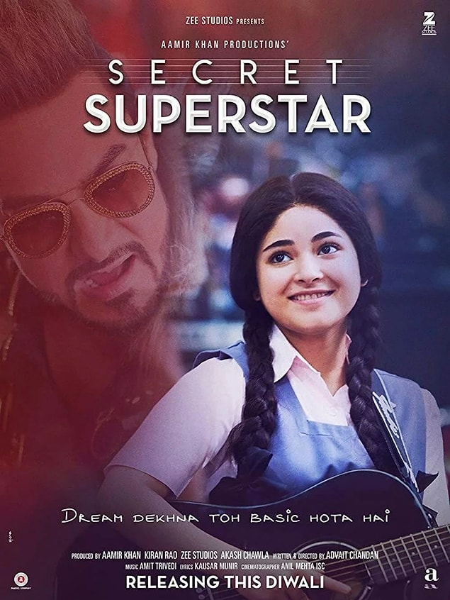 11. Secret Superstar (Süperstar) - IMDb: 7.8