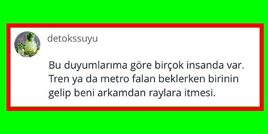 En Saçma Korkularını Bizlere Tek Tek Anlatıp Yeni Bir Fobi Edinmemize Sebebiyet Veren Kişiler