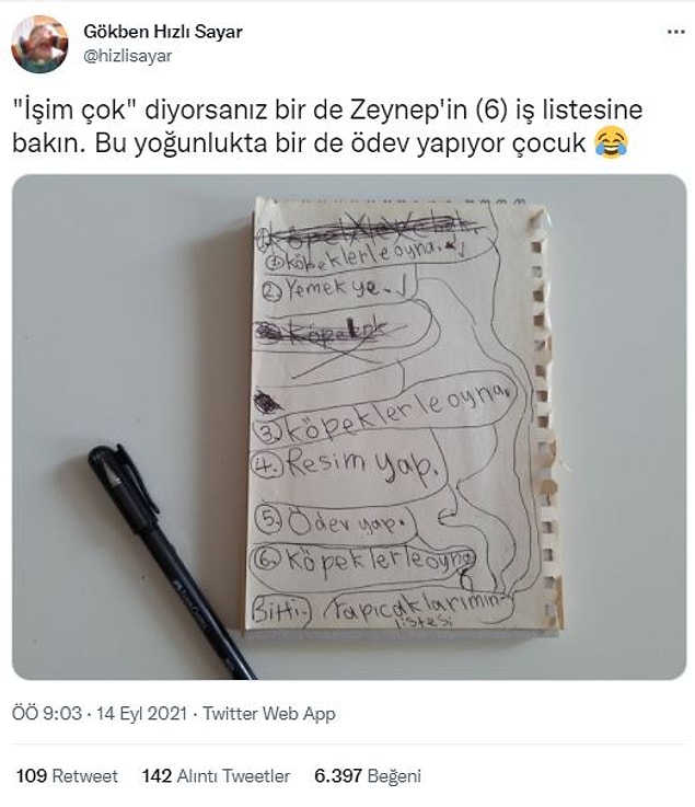 8. Ödev yap kısmı oldukça keskin. :)