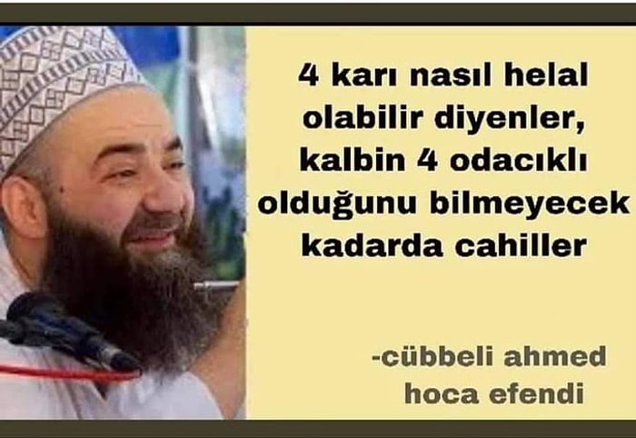 Cübbeli Ahmet'in Eşinden O Paylaşıma Tepki: 'Öyle Bir Şey Dese Asıl Ben Kızardım'