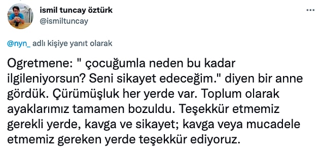 Maalesef.