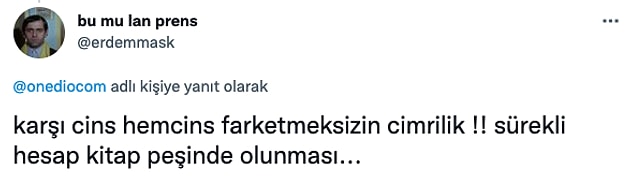 7. Cimrilik ve tutumluluk arasındaki o çok ince çizgi...