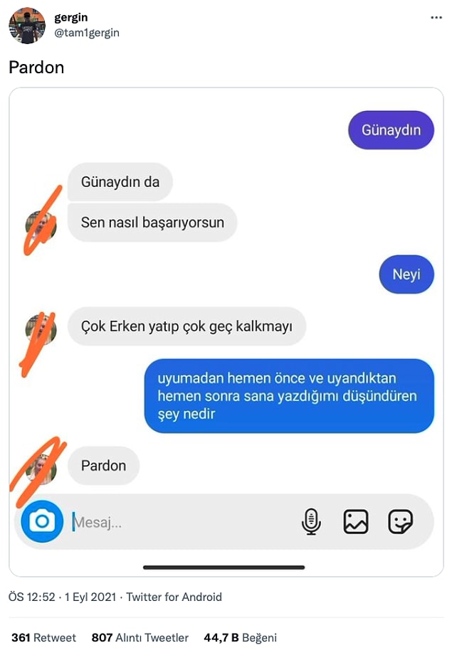 4. Pardon mu düşündürdü yani?