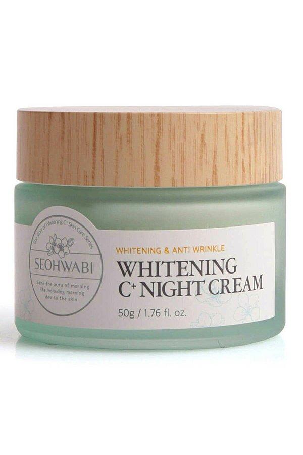 15. Seohwabi Whitening C+ Night Cream - Aydınlatıcı Gece Kremi
