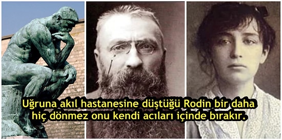 Ünlü "Düşünen Adam" Heykeltıraşı Rodin'in 19 Yaşındaki Öğrencisi Camille ile Yaşadığı Aşk