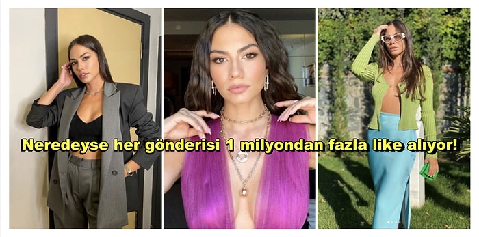 Demet Özdemir'in Göz Kamaştıran ve Beğenileri Toplayan Sosyal Medya Paylaşımları