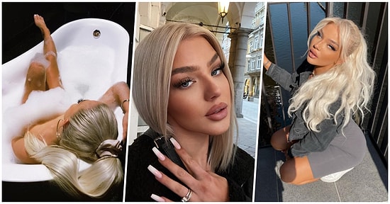 Duru Güzelliği ve Renkli Gözleri ile Gelmiş Geçmiş En Güzel Süpermarket Çalışanı İlan Edilen Elaine Victoria