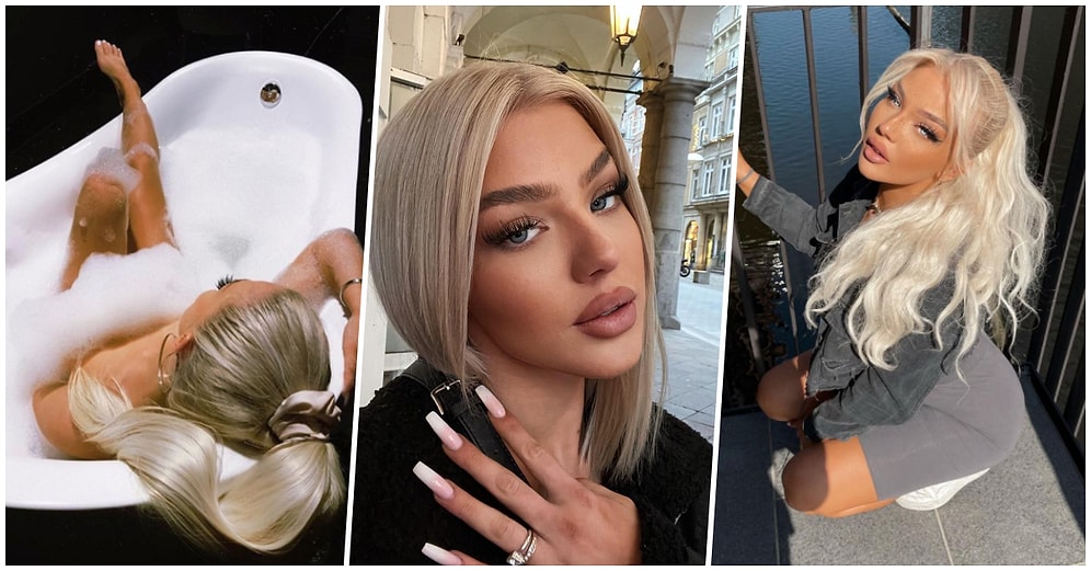 Duru Güzelliği ve Renkli Gözleri ile Gelmiş Geçmiş En Güzel Süpermarket Çalışanı İlan Edilen Elaine Victoria