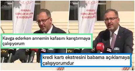 Gençlik ve Spor Bakanı Kasapoğlu'nun Söyledikleri Tam Anlaşılamayınca Goygoycuların Eline Düştü!