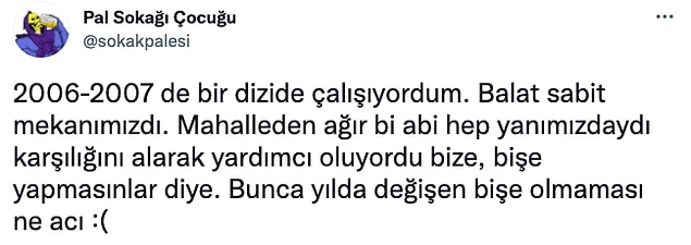 Çok eskiden beri varmış bunlar.