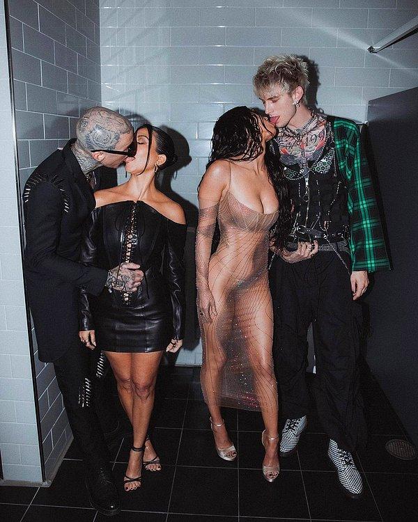 Son olarak Met Gala'da erkek arkadaşları ile erkekler tuvaletinde öpüşürken fotoğraf çektirip, paylaşmışlardı.