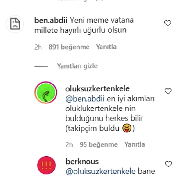 Bane’yi kendi editlerine eklemeye başlıyorlar. Hatta aralarında bane’yi kendi bulduğunu söyleyen sayfalar bile çıkıyor.